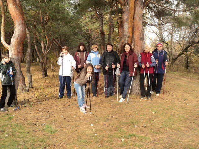 Скандинавская ходьба Тинь-Зинь